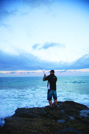 Victoria's Hopkins River provides some good sport fishing options for loclas in the know. Image: Tim Vincent